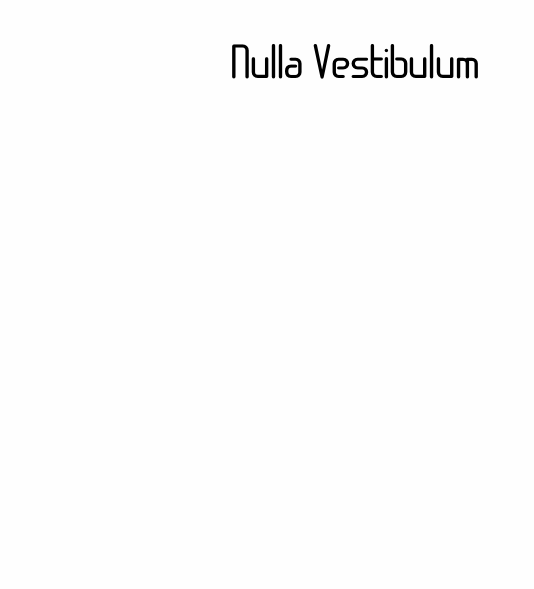 Nulla Vestibulum 
